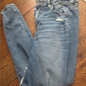 American Eagle Outfitters Blue Skinny Jeans